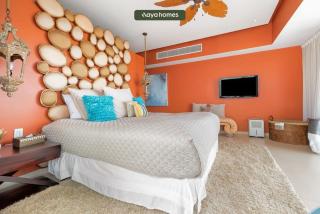 Oceanview 3BR Apt with Beach Access - Pools - Gym - 2