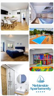 Apartament 11B Niebieskie Apartamenty z basenem krytym, odkrytym, salą zabaw, animacjami - 0