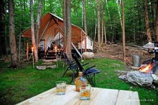 Rustic Safari Tent for a Unique Glamping Experience near Gore Mountain, New York - 0