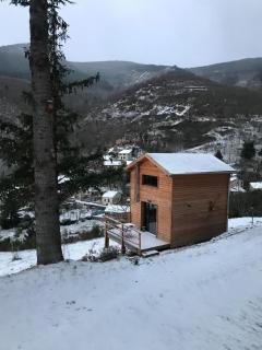 chalet bois montagne Urbanya Occitanie - Urbanya - 7