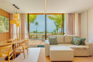 GB127 Apto frente al mar con 2 suites- Guarajuba - 8