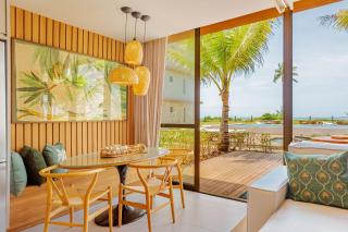 GB127 Apto frente al mar con 2 suites- Guarajuba - 9