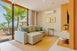 GB127 Apto frente al mar con 2 suites- Guarajuba - 6