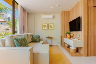 GB127 Apto frente al mar con 2 suites- Guarajuba - 5