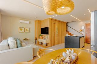 GB127 Apto frente al mar con 2 suites- Guarajuba - 4