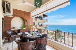Beachfront Mexican Styled 3 BR Condo in Downtown - 0