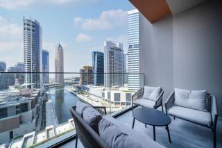 Luxury Studio in Peninsula One, Bay Views - 0