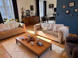 Les Libellules Appartement avec baignoire spa à Lanvallay - 5