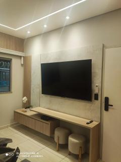 House with Super King and 65 TV and big screen - 3