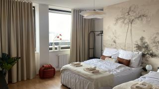 Panorama View Design Apts in Old Town - Free Parking - 3