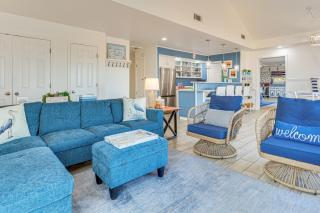 Steps to Gulf Bayside Dauphin Island Home with Dock - 7