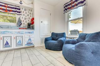 Steps to Gulf Bayside Dauphin Island Home with Dock - 4