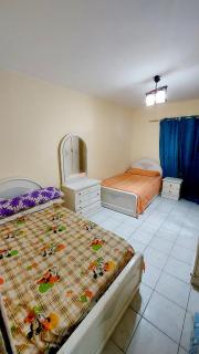 شقة علي البحر مباشرة غرفتين و رسيبشن مكيفة - 5