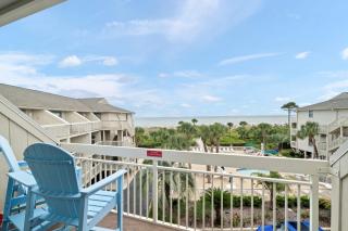 The Breakers #328 Beach Condo Beautiful Ocean View at Coligny Beach, 4 N Forest Beach Drive Hilton Head, Walk to shops Restaurants Vacation Rental HHI LLC - 0