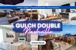 Dual Homes Rooftop Deck in Downtown Nashville - 0
