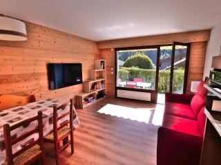 Studio rénové 4 pers avec terrasse, Le Grand-Bornand centre - FR-1-458-259 - 1