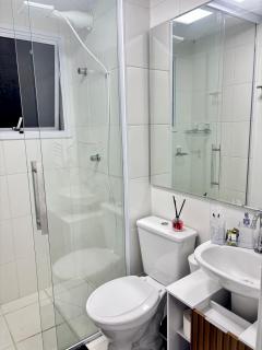 Studio Home Office Completo Cama Queen e Ar Condicionado Vista Panorâmica - 7