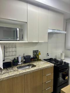 Studio Home Office Completo Cama Queen e Ar Condicionado Vista Panorâmica - 5