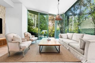 Sun-Drenched Glasshouse Retreat with Pool - 6