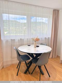 Basilisk Homes - in Grenzach-Wyhlen bei Basel - 4 x Moderne Fewos je 1bis2, 1bis4 oder 1bis6 Pers mit Küche und Balkon oder Terrasse - Parkplätze vorhanden - 7