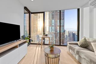 MelbCBD 46F Stunning City View at EQ Tower - 7