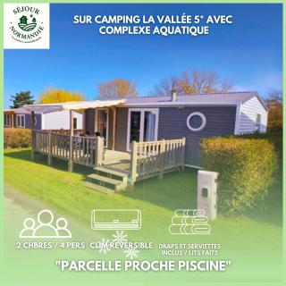 Houlgate-154- Mobilhome cosy 4 personnes Camping 5 étoiles - 0