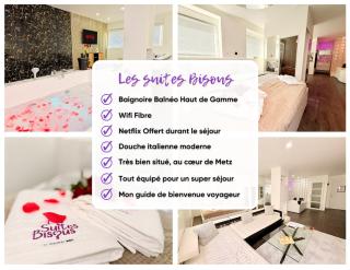 Les Suites Bisous Metz - Jacuzzi & Private Sauna - 9