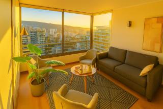 Apto en mejor ubicación de Viña piscina climatizada y parking privado - 3