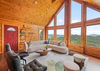 Mid-Century Decor Cabin with Stunning Views - 6