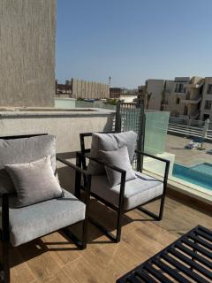 ELGOUNA Maraya duplex pool view - 3