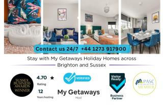 Buzzing Brighton Apartment 6 By My Getaways - 0