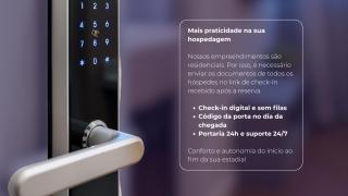 Xtay Cais Rooftop - Estúdios Completos com Wifi e academia, no Centro Histórico de Porto Alegre - 3