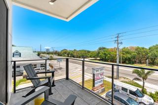 Wave Haven - 4 Luxury Units - 10BR 12BA Total - Sleeps 6 or 8 Per Unit - Hot Tub - Across from Beach - Rocket and Beach Views - 7