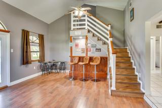Walk to Lake Placid Family Home with BBQ and Bar Area - 7