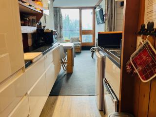 Studio cabine 4 pers, au pied des pistes, balcon - FR-1-346-593 - 7