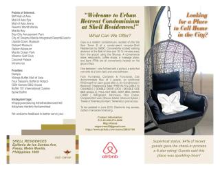 Urban Retreat at Shell Residences with Netflix 300mbps Wifi - 9