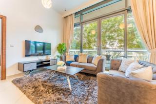 Spacious 2BR Overlooking Green Spaces, Minutes on Foot to Metro,Near Burj Khalifa, Dubai Mall and Dubai Opera, Burj Vista Tower 2, Downtown Dubai by Deluxe Holiday Homes - 0