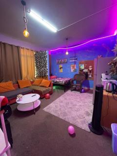 Room attached bathroom with tv - 0