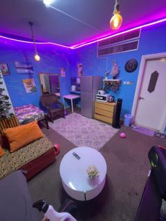 Room attached bathroom with tv - 2