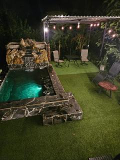 ParadiseTropical Garden Cabin with private jacuzzi - 5