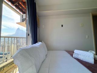 Cobertura panorâmica com 2 suítes em Botafogo, vista para o Cristo e área de lazer - 6