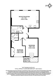 Elegant 2 Bed Marylebone Flat with Balcony - 2