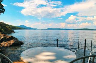 Luxury Lake Memphremagog Loft - 2 Bedrooms Water Views Firepit & Dock near Jay Peak - 9