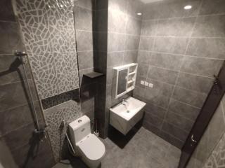 Salam Apartments 2 Two bedrooms, a hall, two bathrooms, and a kitchen C - 4