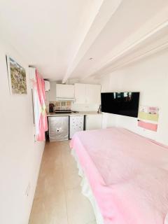 Habitación con baño y cocina - 0