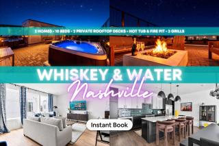 Rooftop Hot Tub Fire Pit 6BR Near Broadway - 0