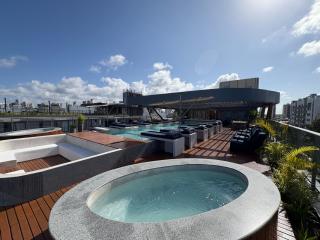 Flat Pé na areia Setai Aquamaris - Jd Oceânia - 6