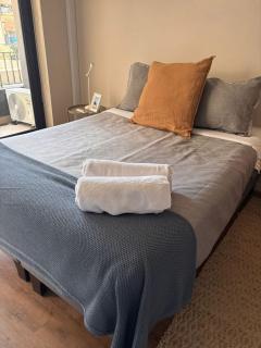 HOM I Lujoso Depto 2D2B, Ñuñoa con Estacionamiento - 0