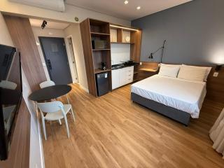 Apto Studio novo, a passos da Praia com lazer completo - 9
