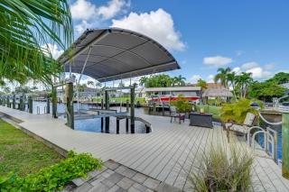 Saltwater Pool and Dock Canal-Front Cape Coral Home - 9